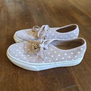 Vans Polka Dot Platform Shoes